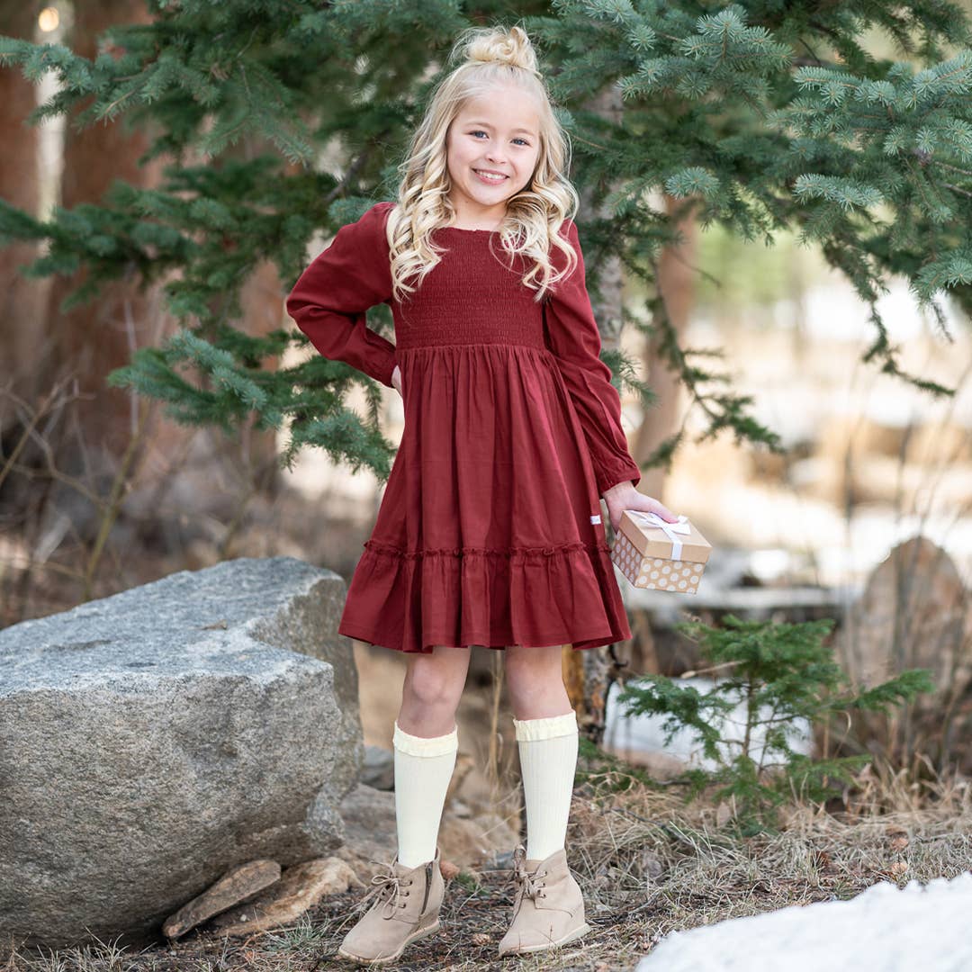 Rosewood Smocked Ruffle Dress