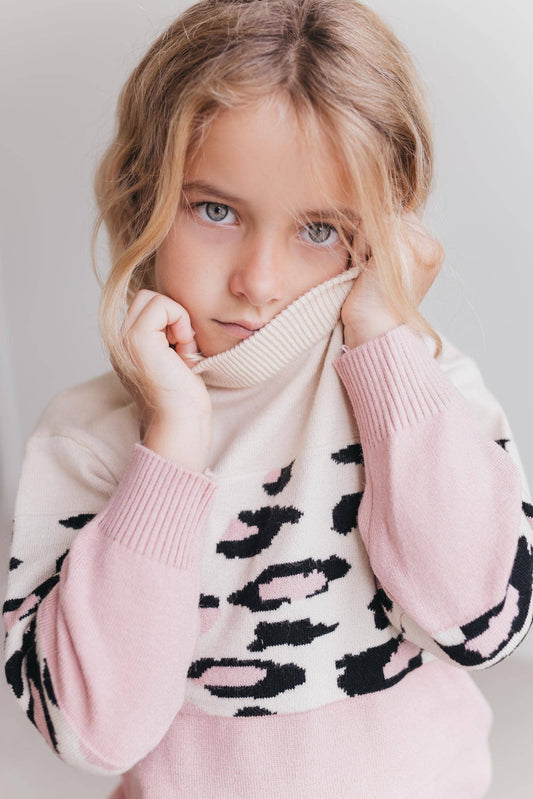 Leopard Crew Neck Sweater