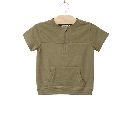 1/2 Zip Tee-