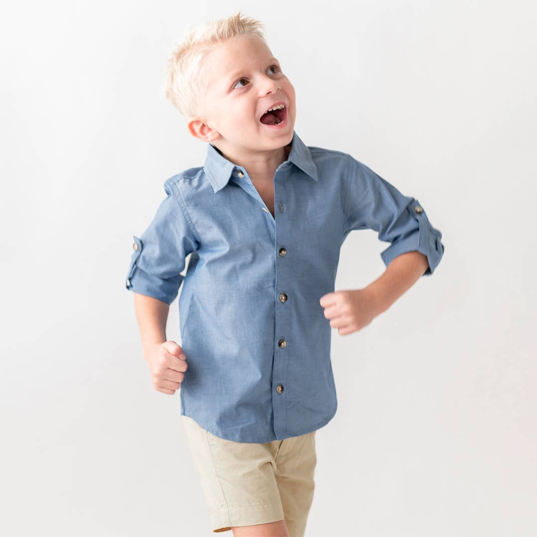 Chambray Long Sleeve Shirt