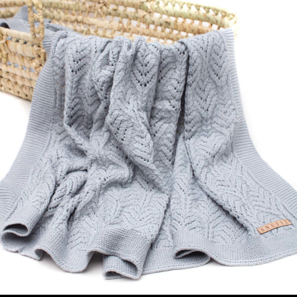 Snufie Knit Baby Blanket