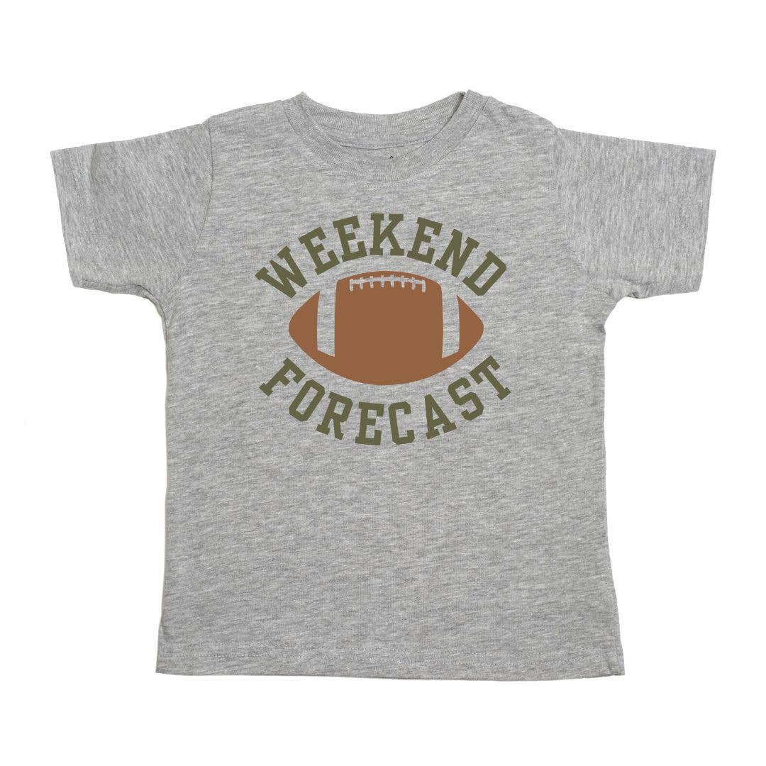 Weekend Forecast Football Tee