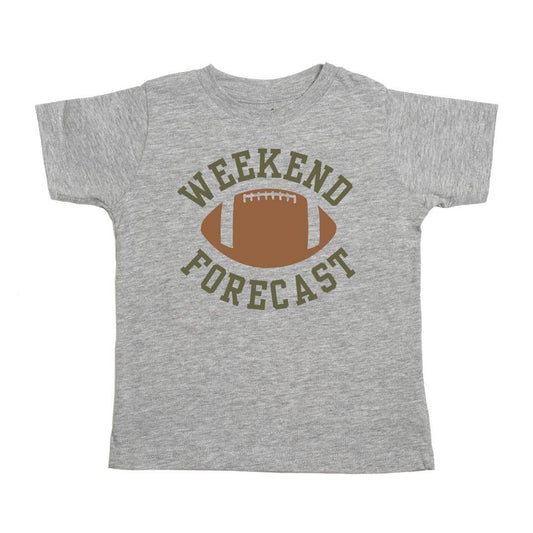 Weekend Forecast Football Tee