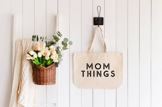 Mom Things XL Tote Bag