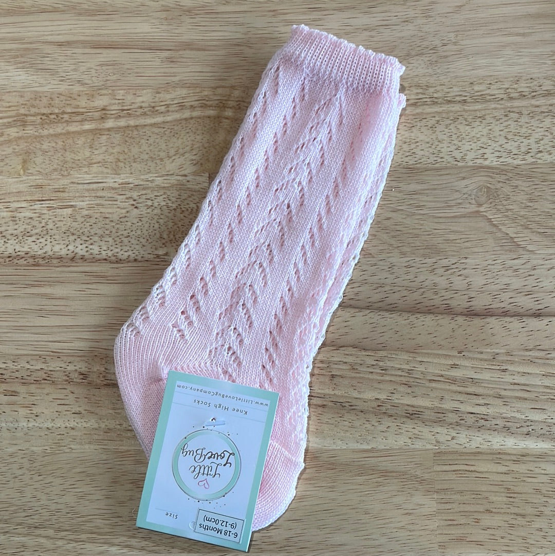 Lace Knee High Socks