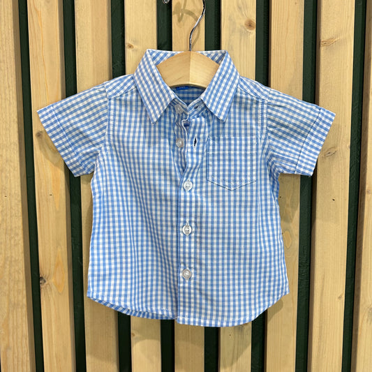 Gingham Button Down Shirt