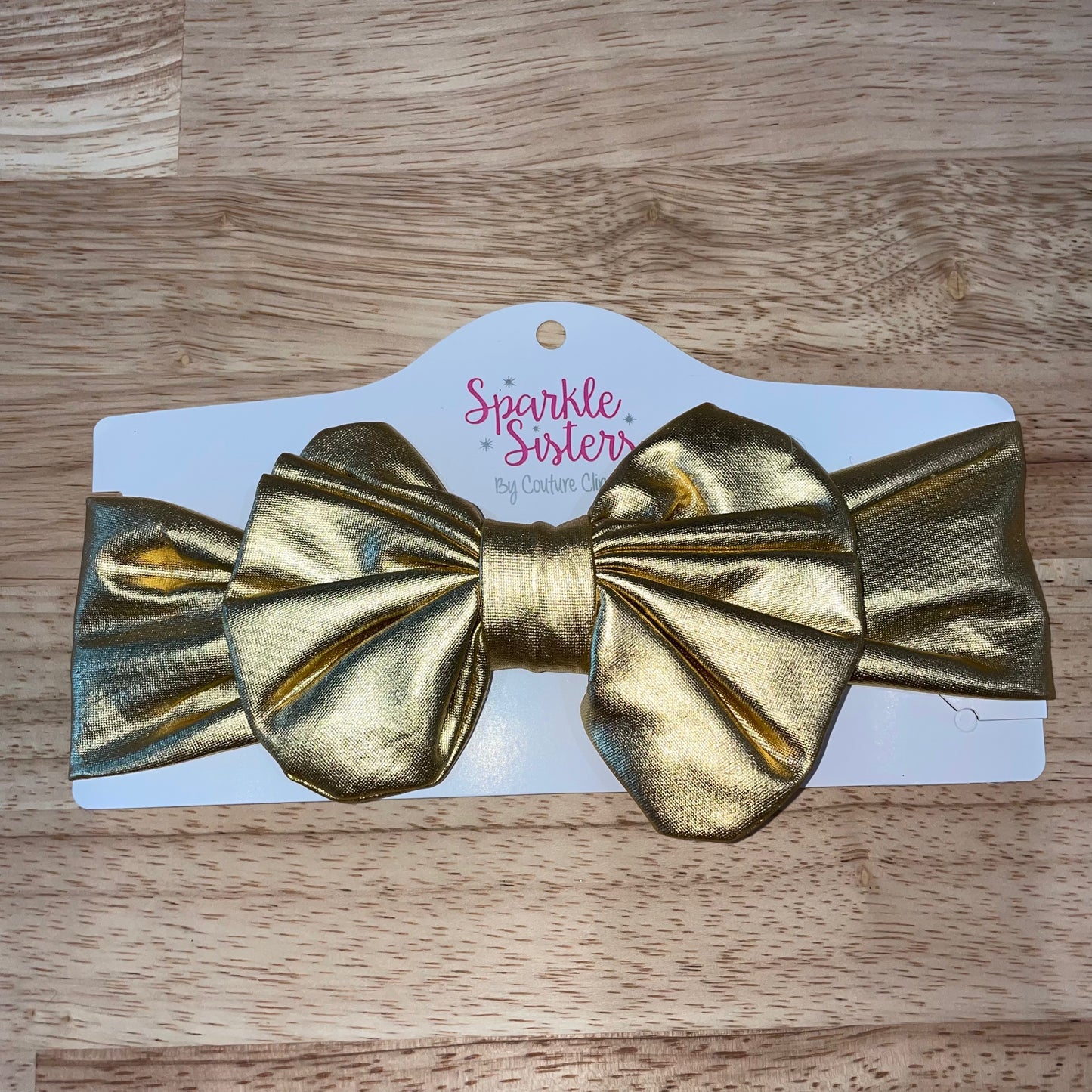 Pleather Bow Headband