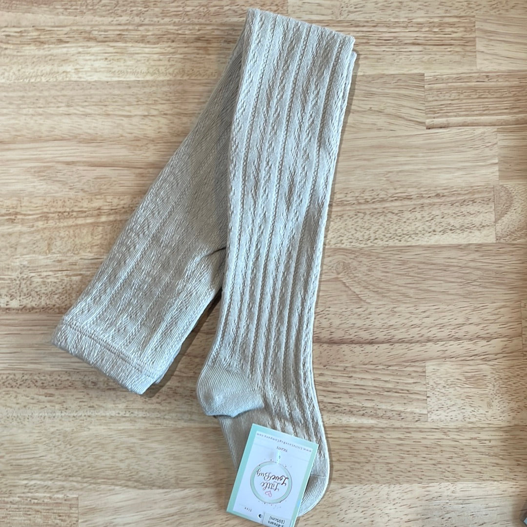 Cable Knit Tights